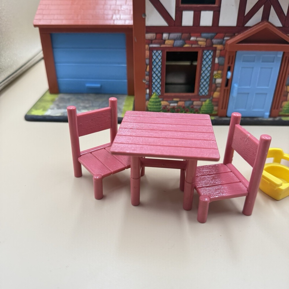 Fisher Price Little People Family House Fisher Price #952 Play 1980s Vintage - Picture 5 of 10